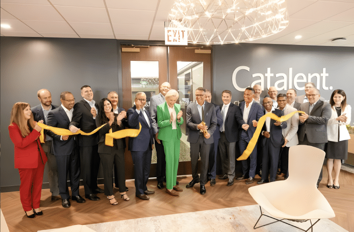 Global-Headquarters-Ribbon-Cutting-Ceremony Image of the exterior of the Catalent Shiga, Japan facility
